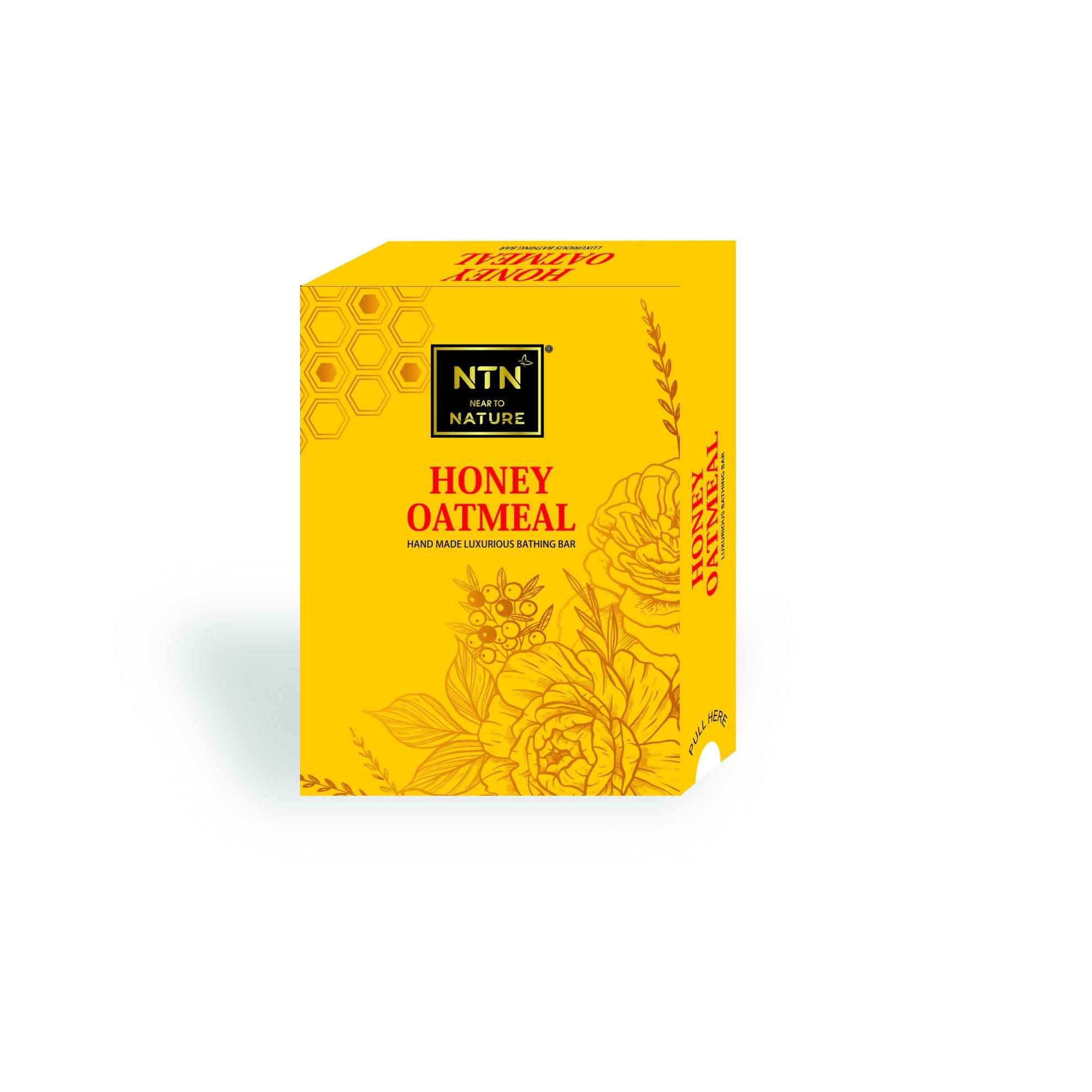 NTN Honey Oatmeal Hand Made Luxurious Bathing Bar - 120gm
