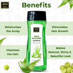 NTN Amla Aloevera Shampoo With Green Tea - 400ml