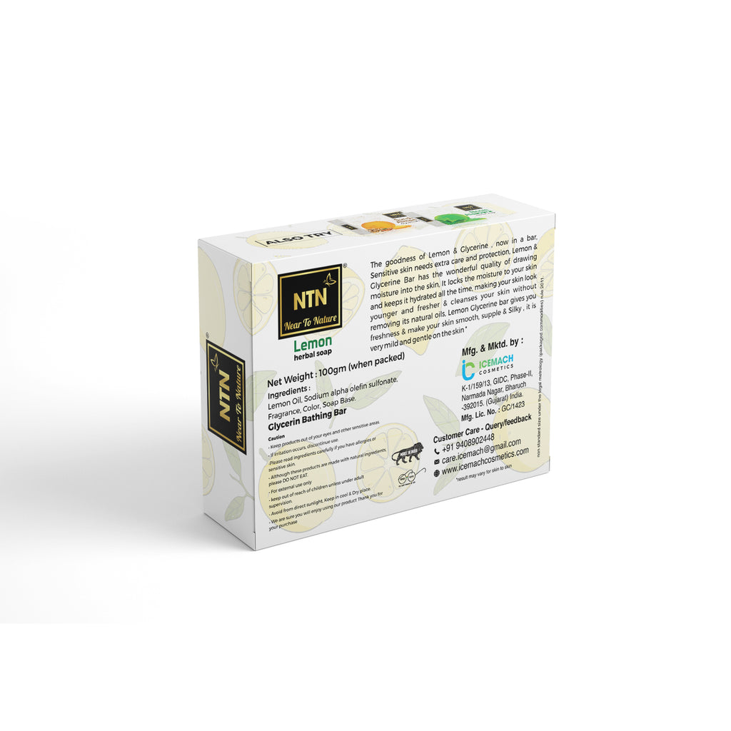 NTN Lemon Herbal Soap - 100gm