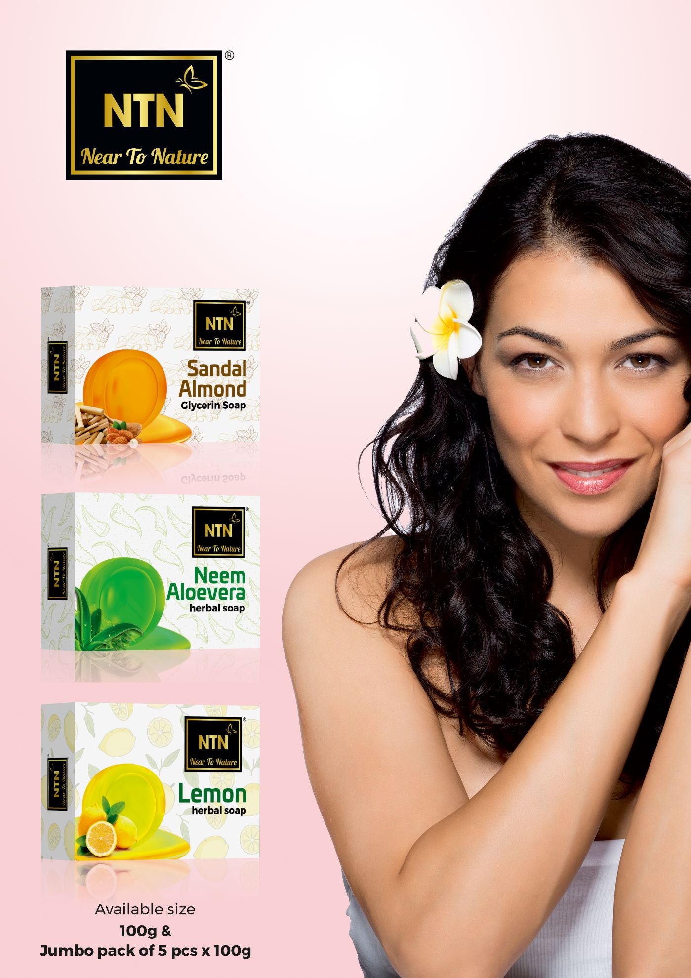 NTN Lemon Herbal Soap - 100gm