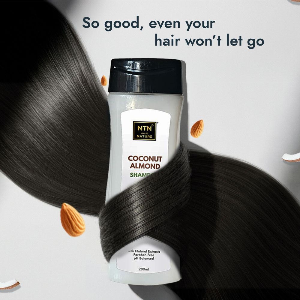 NTN Coconut Almond Shampoo With Curd - 200ml