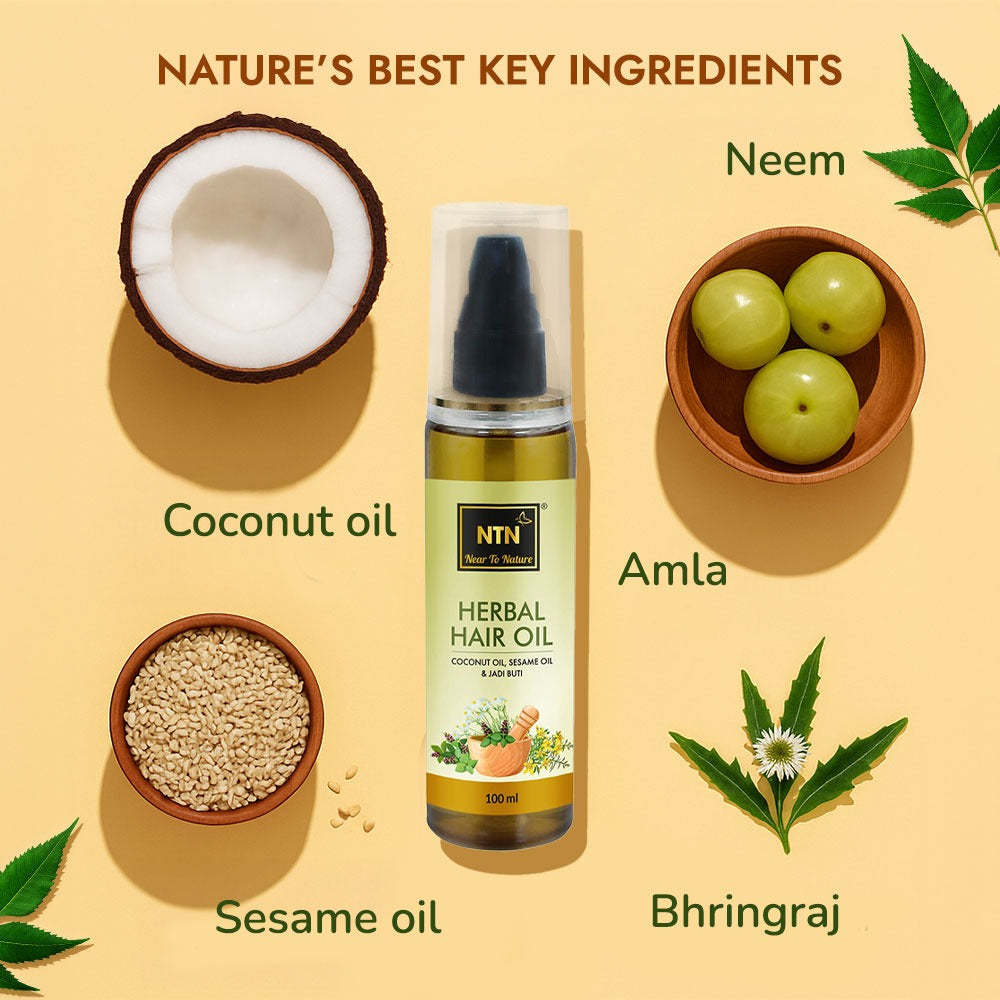 NTN Herbal Hair Oil - 100ml