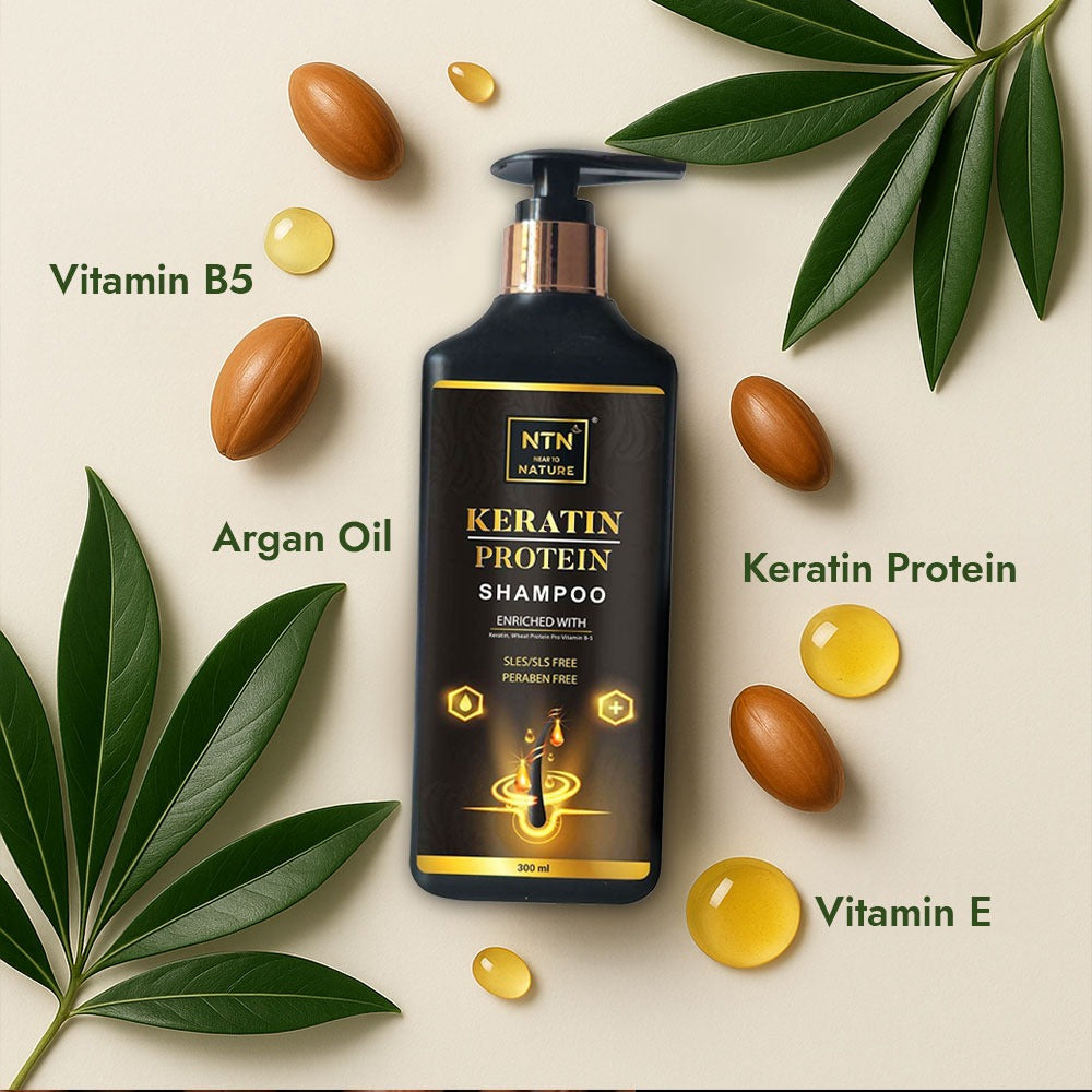 NTN Keratin Protein Hair Shampoo 300ml