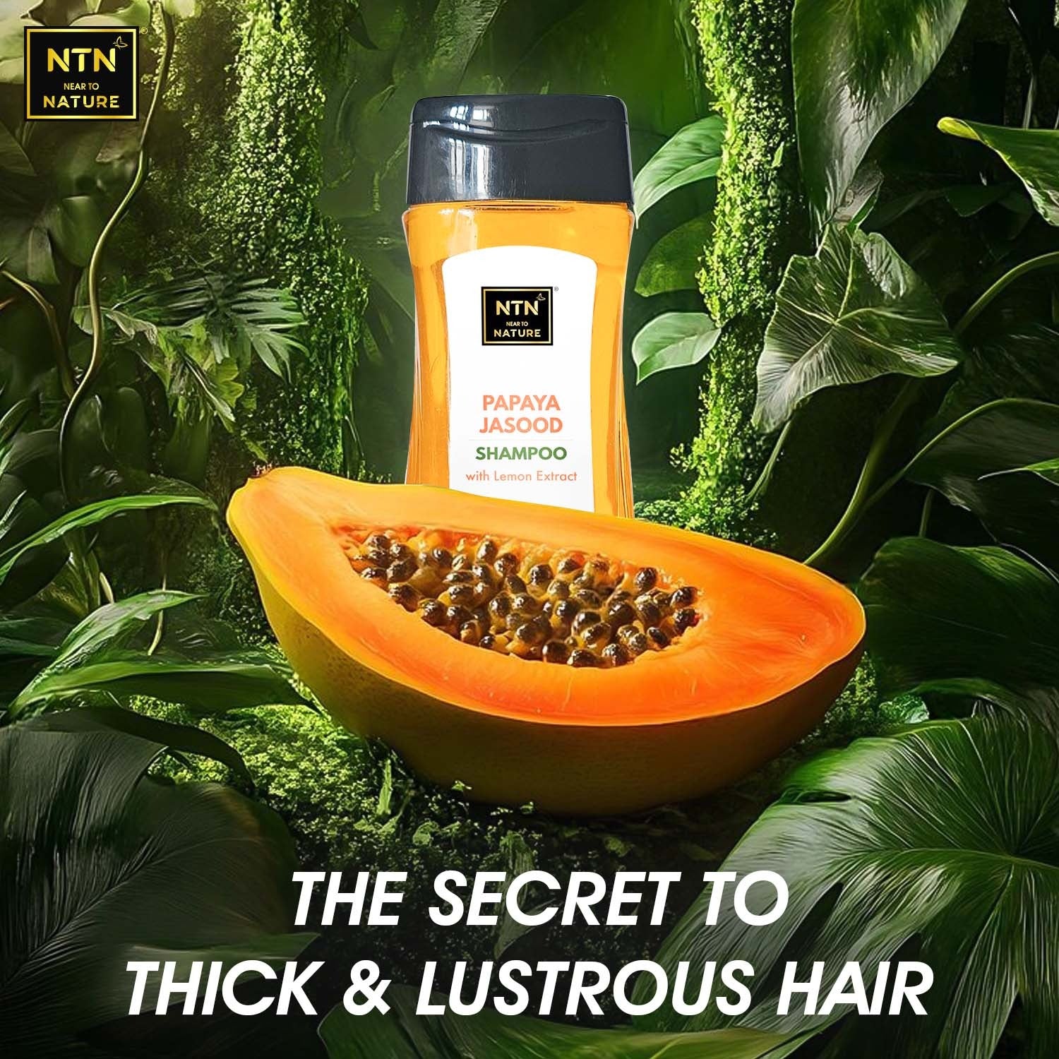 NTN Papaya Jasood Shampoo With Lemon Extract - 200ml