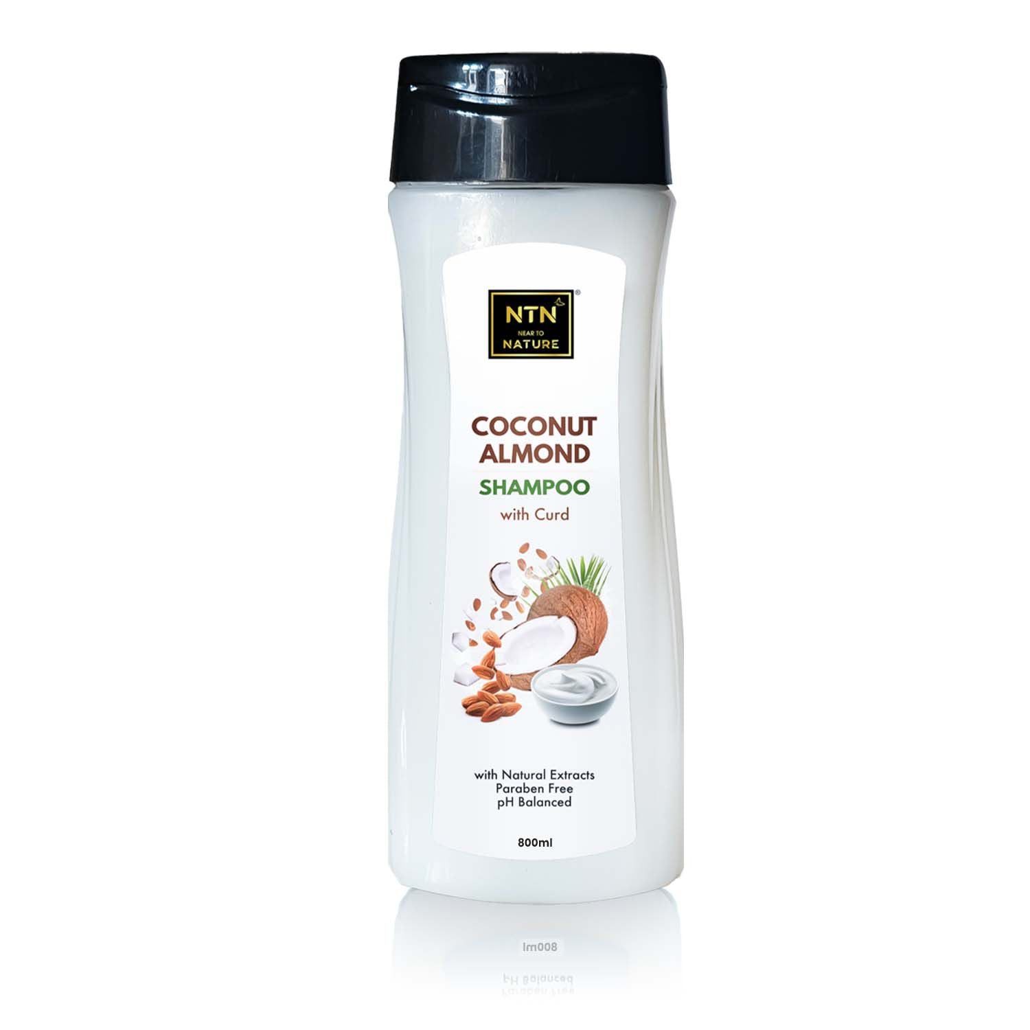 NTN Coconut Almond Shampoo With Curd - 800ml